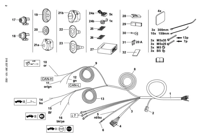 316337300113 WESTFALIA E-Satz 13 Pol.