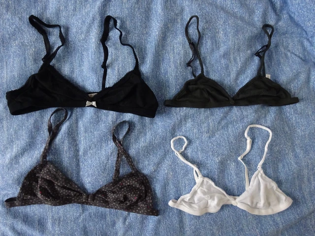 LOT SOUTIEN gorge sans armature coton triangle PETIT BATEAU 16