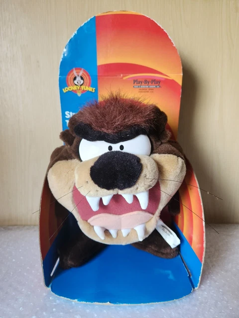 VINTAGE LOONEY TUNES Tasmanian Devil Taz Plush Soft Toy 1998 Play By