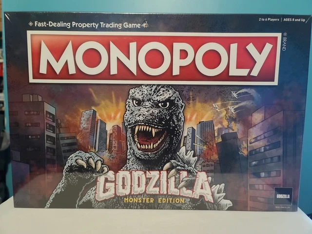 Monopoly Godzilla Monster Edition Board Game