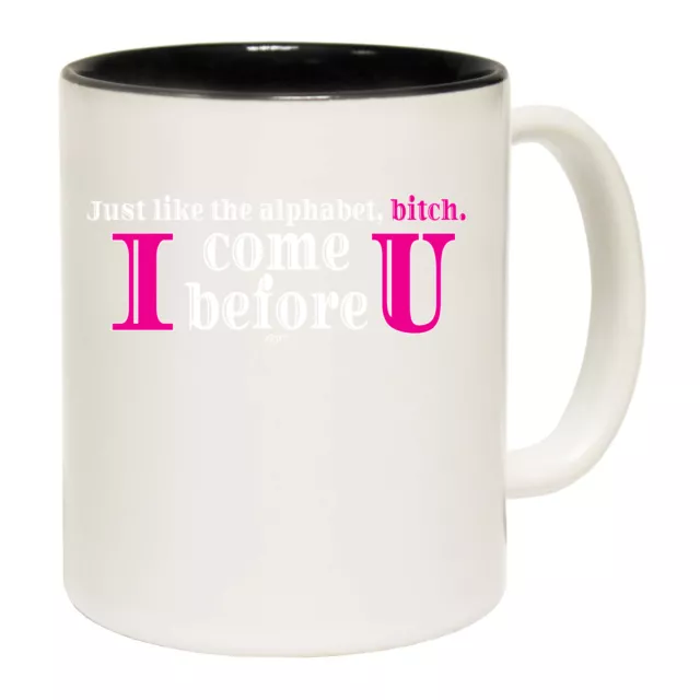 Just Like In The Alphabet - Funny Novelty Coffee Mug Mugs Cup - Gift Boxed