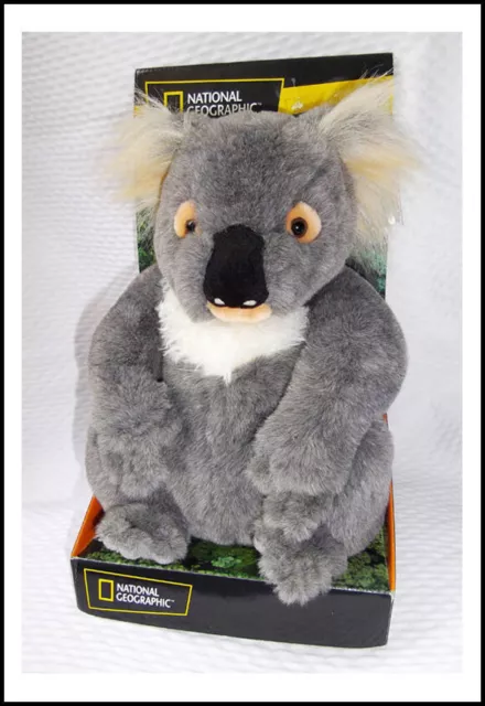 grande peluche koala réaliste neuve en boîte marque National Geographic