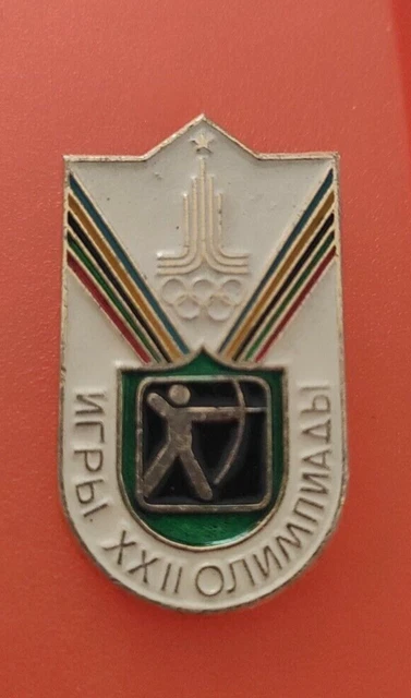 Pin's Olympique Moscou 1980 - Mishka L'Ourson - Commémoratif URSS