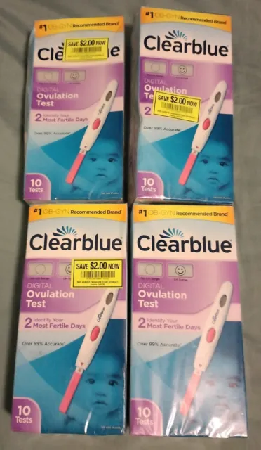 Pruebas digitales de ovulación Clearblue, 40 pruebas, caducan el 23/06