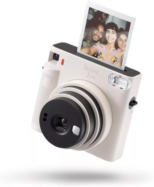 FUJIFILM Instax Square SQ1 Instant Camera (Chalk White)