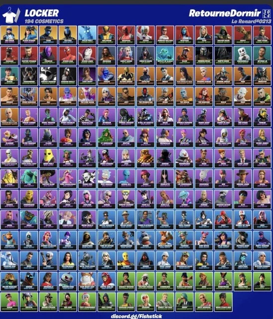 compte fornite