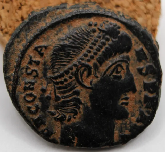 Roman Imperial | Constans I | AE4 Coin | Antioch | 347-348 CE | VOT XX MVLT XXX