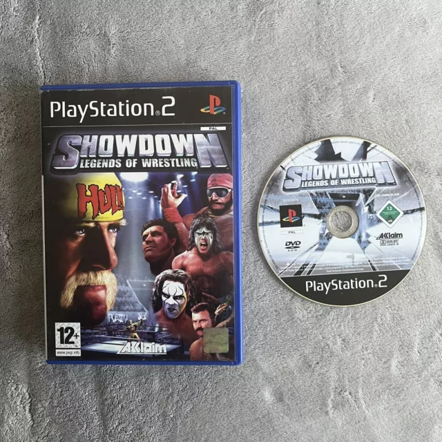 Showdown: Legends of Wrestling - Sony PlayStation 2 (PS2) - No Manual - Tested