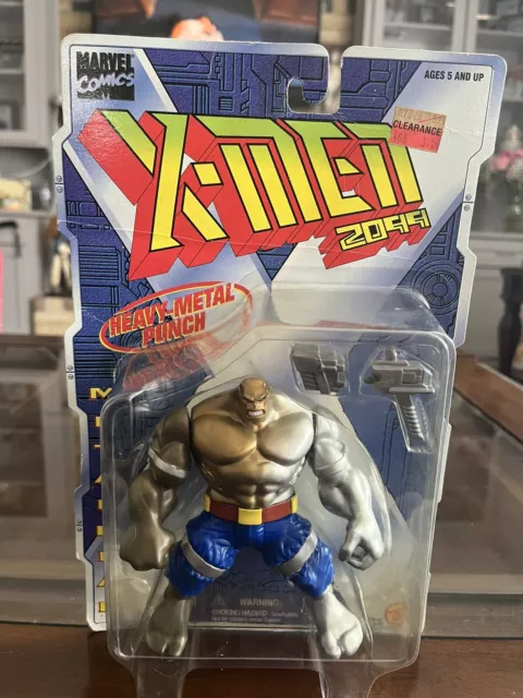 Marvel Comics X-Men 2099 METALHEAD Heavy Metal Punch Action Figure Toy Biz 1995