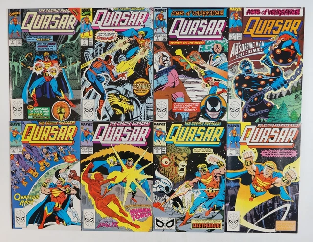 Quasar #1-60 VF/NM complete series - Marvel Comics - Mark Gruenwald set lot