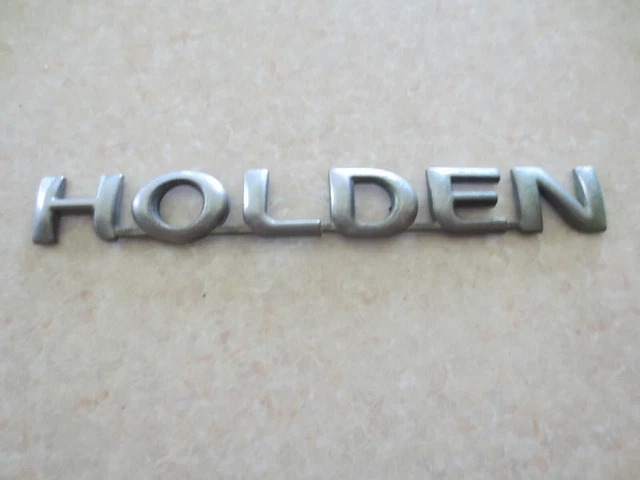 Original Holden Commodore car plastic badge /// emblem /- - -- -------