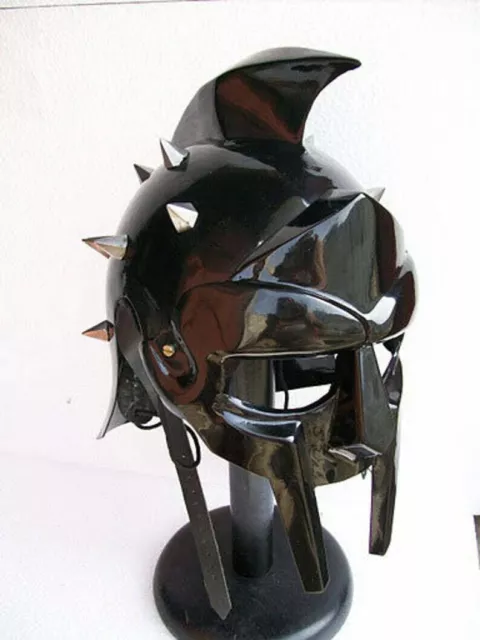 Roman Greek Medieval Gladiator Spike Armour Helmet Handmade Christmas Gift Item