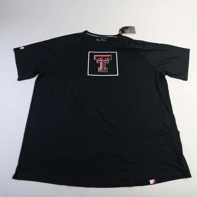 Texas Tech Red Raiders Under Armour HeatGear Short Sleeve Shirt Men's New