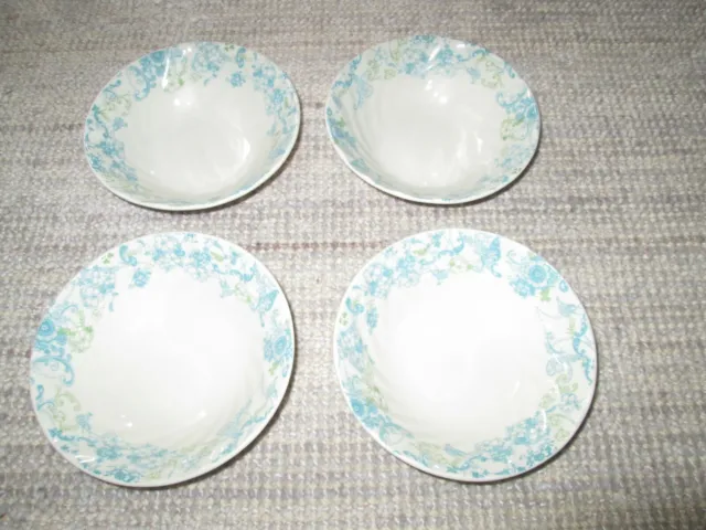 JOHNSON BROTHERS VINTAGE CHARM set of 4 cereal bowls.  6 1/8”. EUC!