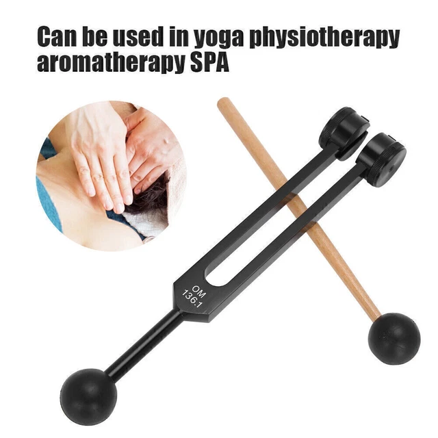Werkzeug OM136.1 Aluminiumlegierung Klangtherapie Stimmgabel Stimmgabel Hammer
