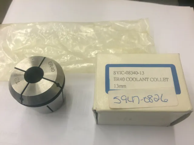 Syic-08340-13  Er 40 Coolant Collet 13Mm   /Machinist Tools