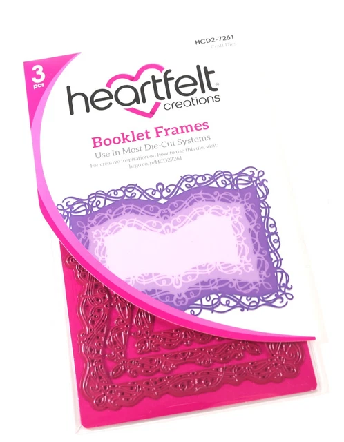 NUEVO - Heartfelt Creations ""Marcos de folleto"" troqueles artesanales HCD2-7261