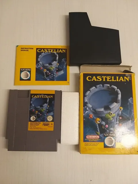 Nintendo NES Castelian Boxed PAL - CIB
