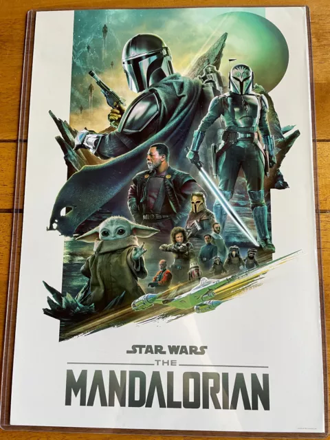 Star Wars Celebration Europe 2023 The MANDALORIAN celebrative poster