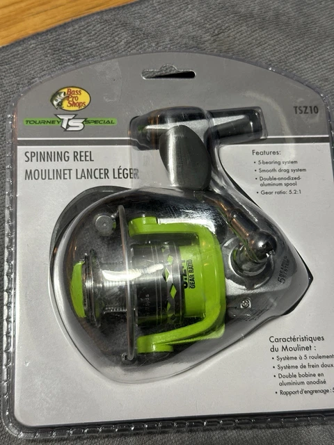Moulinet Baitcast Bass Pro Shops Tourney Special - Main Gauche - Ratio 6.6:1 - Occasion