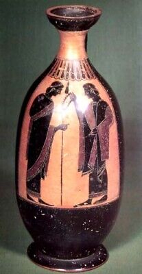 Athènes Grèce Amasis Peintre Grenier Noir Figurine Vases 600BC Amphorae Tasses 3