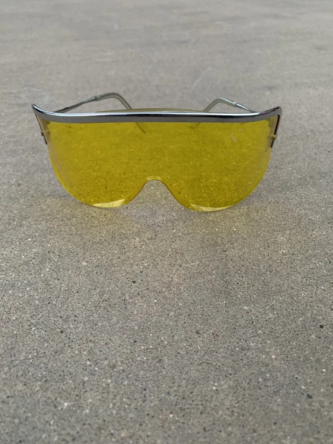 RARE Vintage Baruffaldi ITALY Sunglasses Aviation Motorcycle mcm ski