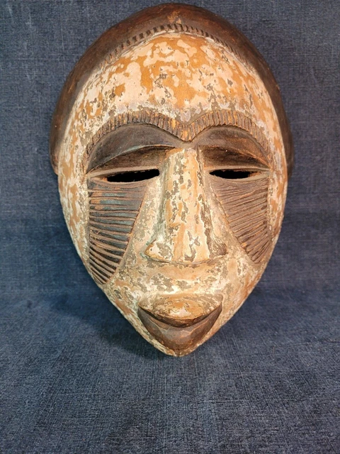 Vintage African Ceremonial Mask - Tribal Art 2