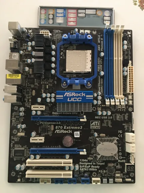 ASRock 870 EXTREME3 AM3 AMD 870 SATA 6Gb/s USB 3.0 ATX AMD Motherboard