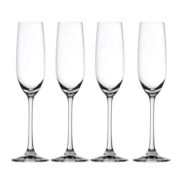 Set 4 Bicchieri Champagne Flutes in Cristallo 4720175 Salute Spiegelau & Nachtma