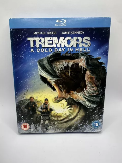 Tremors 6 - A Cold Day In Hell (2017) - uk region B blu ray + slipcase