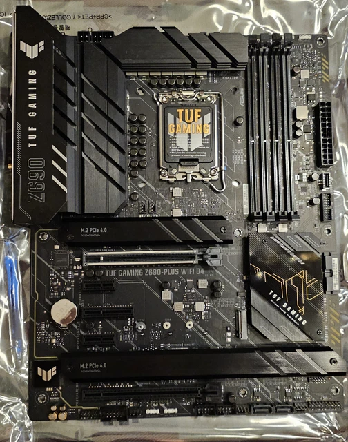 ASUS TUF GAMING Z690Plus WiFi D4 LGA 1700 ATX Intel Motherboard 75.00