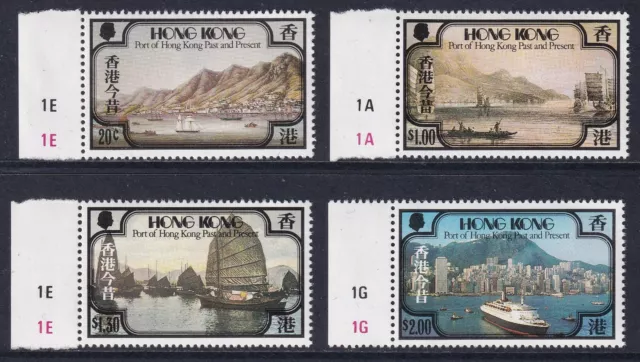 HONG KONG 1982 QEII Port of Hong Kong set of 4 SG 407-410 MNH/**