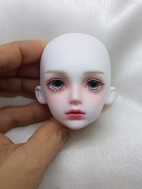 1/4 BJD Doll Bare Girl Female Resin Ball Jointed Body Eyes +Face-up Handmade Toy