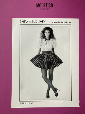 Publicité Christian Dior 1985 advertising vintage fashion pub automne hiver mode 