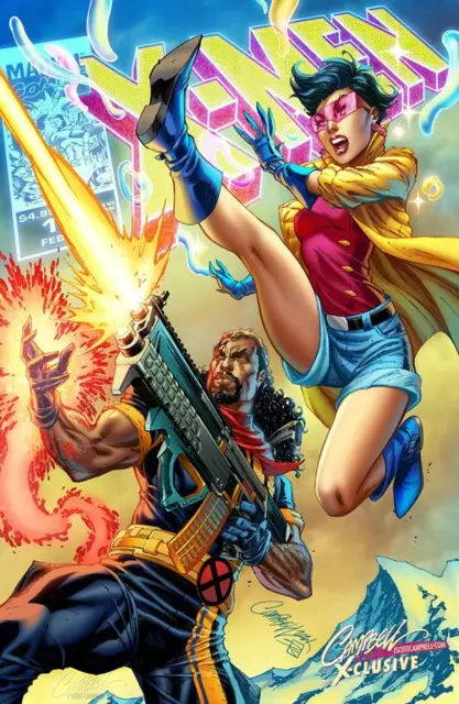X-Men Legends #1 J Scott Campbell Exclusive Variant Nm Jubilee Bishop Wolverine