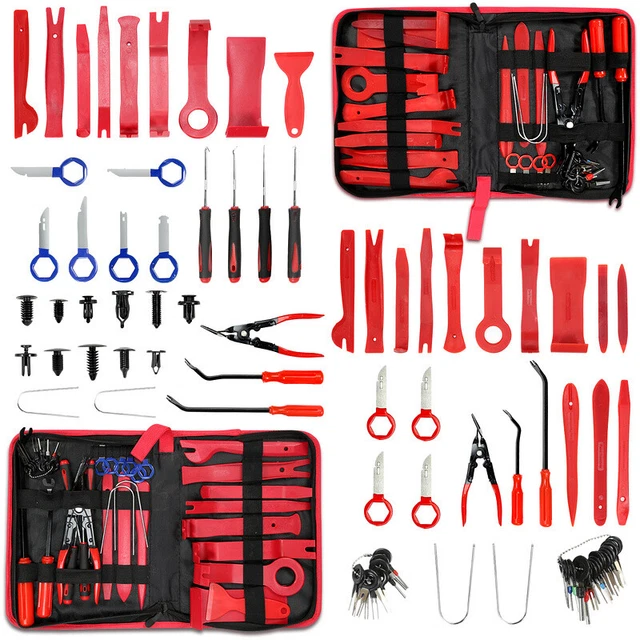 Auto Demontage Werkzeug Cliplöser KFZ Reparatur Innenraum 40tlg/158tlg