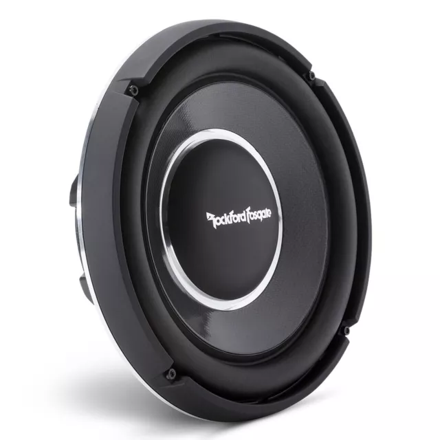 Rockford Fosgate Power 12" Slim 1200 Watt Single 1 Ohm Subwoofer T1S1-12 2