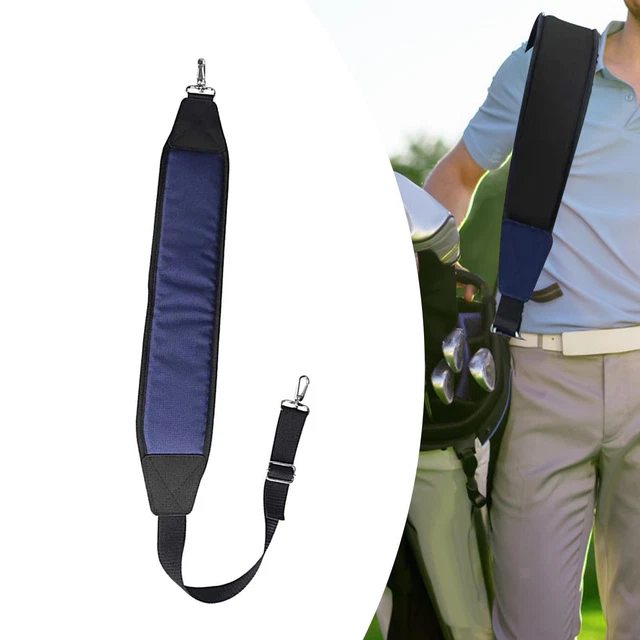 GOLF BAG SHOULDER Strap Replacement Single Adjustable Strap Padded