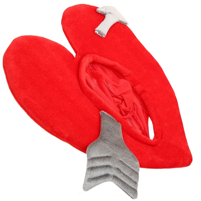 Creative Photo Props Funny Love Headgear Heart-shaped Lovers