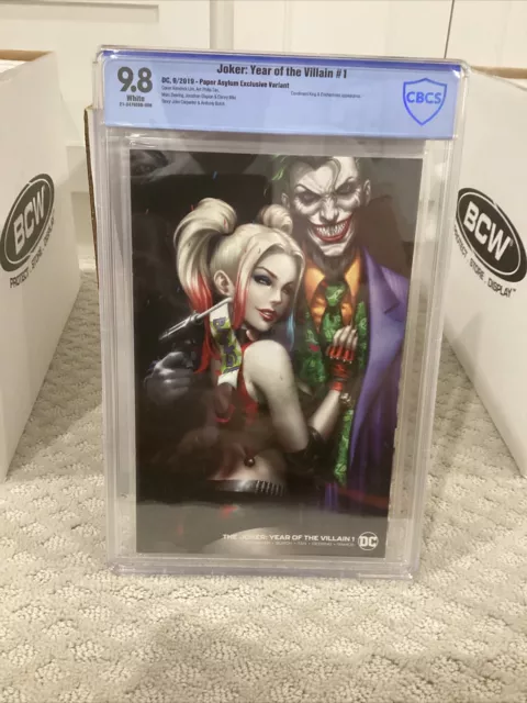 JOKER YEAR of the VILLAIN #1 CBCS(like CGC ) 9.8 KENDRICK LIM