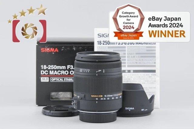 SIGMA 18-250MM 3.5-6.3 DC MACRO OS Telephoto Zoom Lens for Nikon