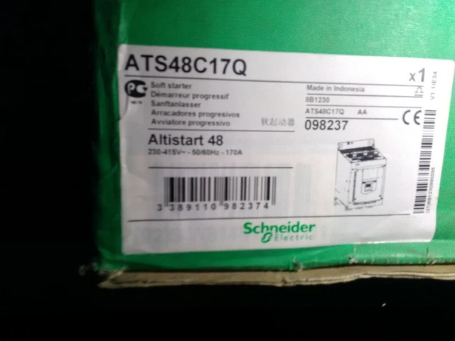 ATS48C17Q démarreur ralentisseur progressif ALTISTART 48 170A 400V