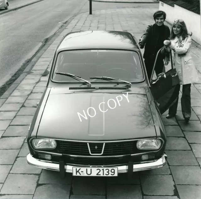 Fabricant Archives XL Photo 70/80J Automobile Auto Voiture - Renault 12