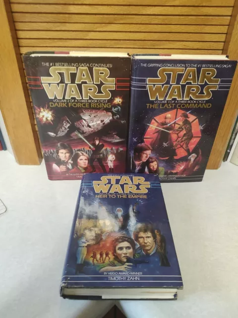 Star Wars Thrawn Trilogy Hardcover Complete Book Set Timothy Zahn