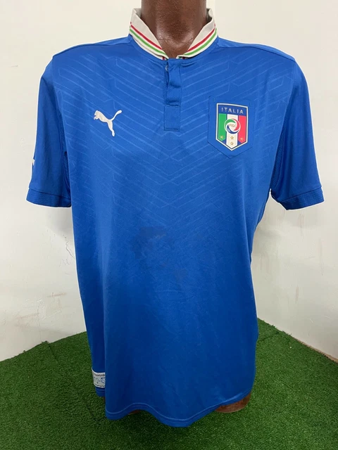 Maillot football vintage Italie 2004 HOME 9 TONI - Football Shirt Vintage