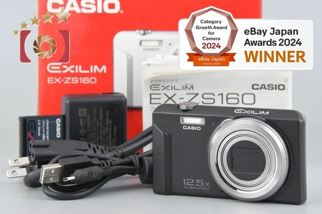 CASIO EXILIM EX-ZS160 デジカメ ブラック CASIO EXILIM EX-ZS160 デジカメ ブラック