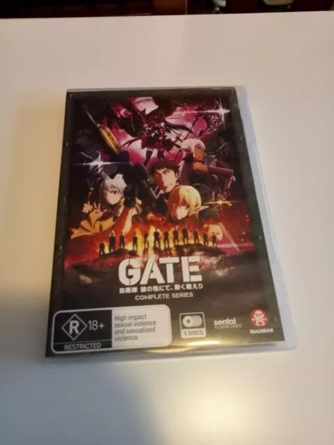 Gate Jieitai Kanochi Nite, Kaku Tatakaeri SEA 1 + 2 (1-24 END) DVD Ship  From USA