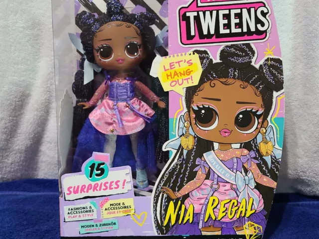 LOL Surprise Tweens Series 3 Nia Regal Fashion Doll With 15 Surprises Brand New