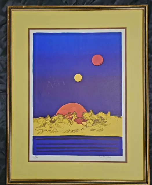 NISSAN ENGEL 1931-2016 signed Numbered Print NISSAN ENGEL 1931-2016 signed Numbered Print