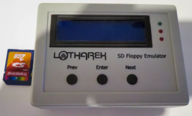 Lothared SD Floppy Emulator  Remplace un ancien floppy disque sur une sdcard